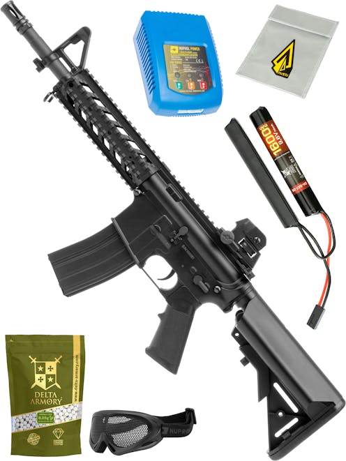 CYMA CM.517 M4 Combat Beginner Bundle