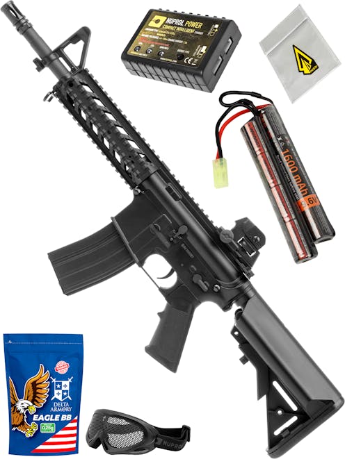 CYMA CM.517 M4 Combat Beginner Bundle