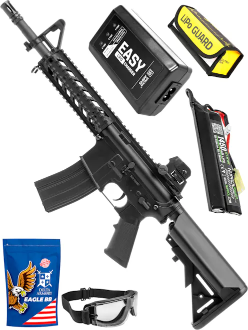 CYMA CM.517 M4 Combat Beginner Bundle