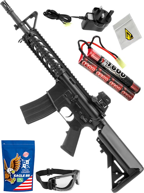CYMA CM.517 M4 Combat Beginner Bundle