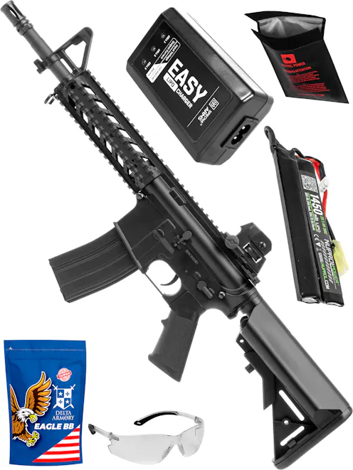 CYMA CM.517 M4 Combat Beginner Bundle
