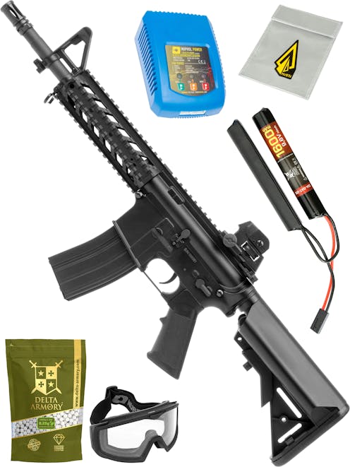 CYMA CM.517 M4 Combat Beginner Bundle
