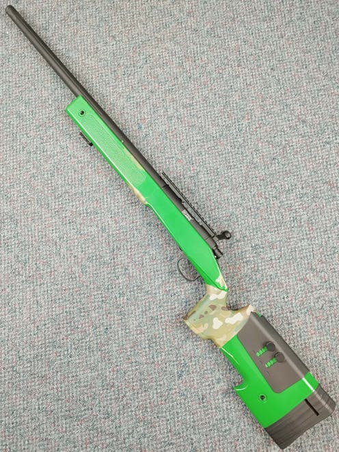 Specna Arms BY-102306 SA-S02 CORE™ Sniper Rifle; Multicam; PTT Green