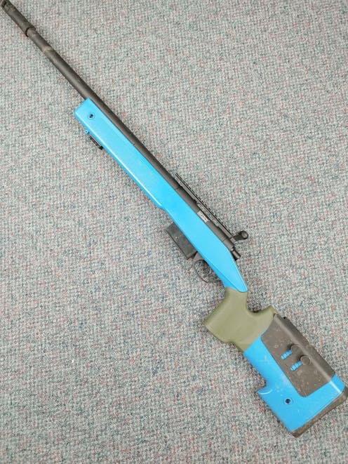 Specna Arms BY-102859 SA-S03 CORE™ Sniper Rifle; Olive; PTT Blue