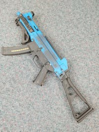 S&T BY-104255 UST9 G3 SMG-9 Submachine Gun AEG; PTT Blue