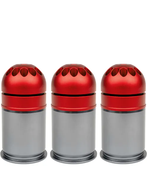 NUPROL 40mm MOSCART Gas Grenade; 3 Pack