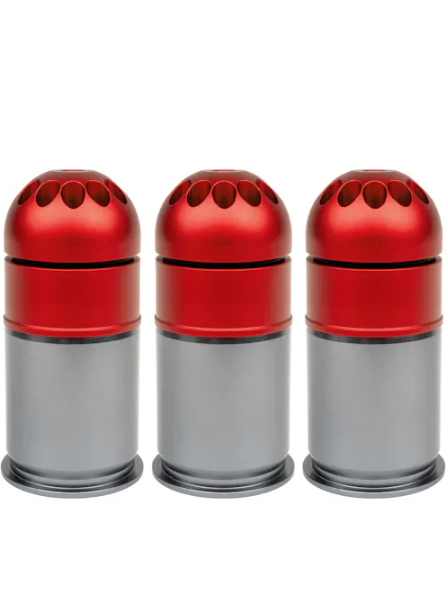 NUPROL 40mm MOSCART Gas Grenade; 3 Pack