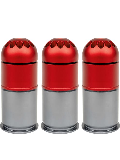 NUPROL 40mm MOSCART Gas Grenade; 3 Pack