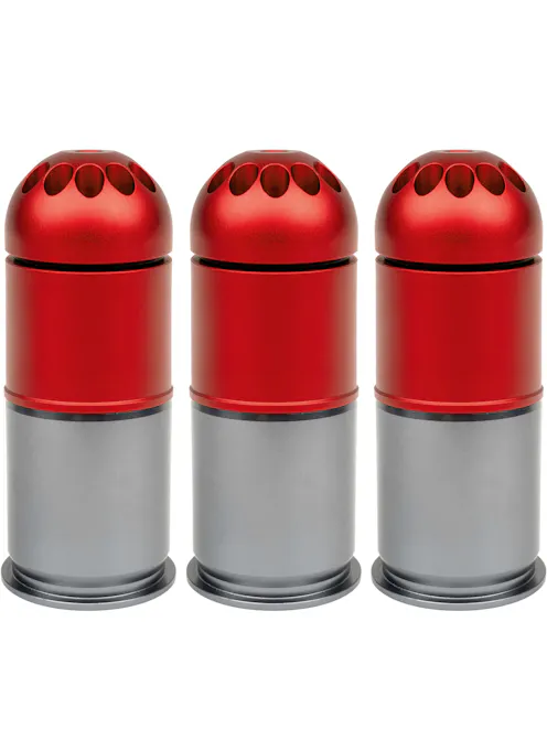 NUPROL 40mm MOSCART Gas Grenade; 3 Pack