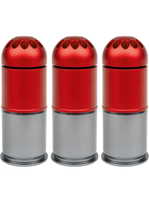 NUPROL 40mm MOSCART Gas Grenade; 3 Pack