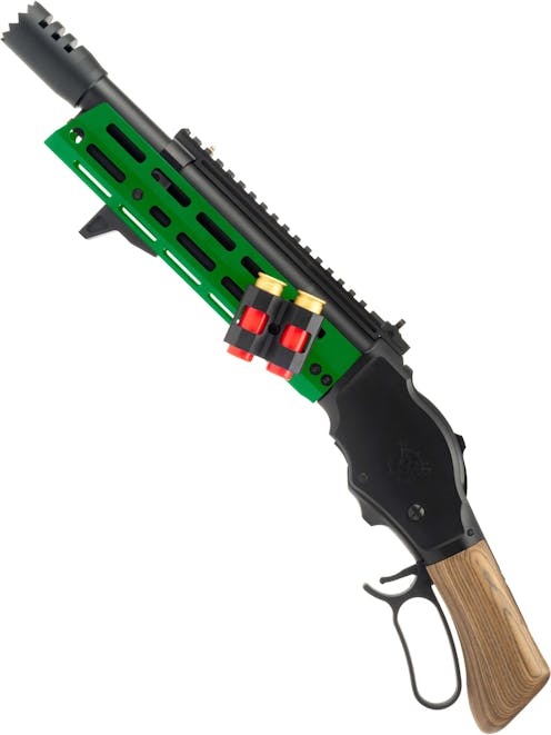 Golden Eagle M1887 Gas Shell Ejecting Lever-Action Shotgun; Space Shorty