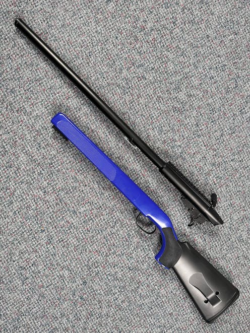 Double Eagle BY-102194 M50A Spring Action Sniper; Pre Two-Tone Blue
