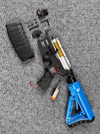 G&G Armament BY-104362 GC16 Wild Hog Combat Machine; 12"; PTT Blue