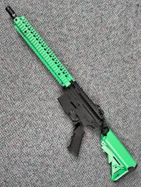 Specna Arms BY-104295 SA-P26 PRIME™ Daniel Defense® MK18 12.5" M4/AR-15 AEG; Black; PTT Green
