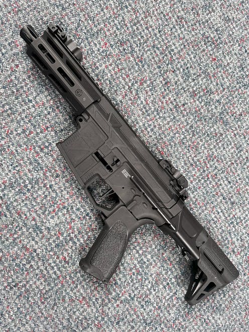 Evolution BY-103692 Ghost XS PDW EMR Carbontech ETS II Smart Airsoft Gun