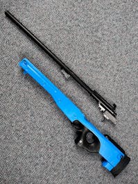 AGM BY-103031 002 L96 Bolt Action Sniper Rifle; Black; PTT Blue