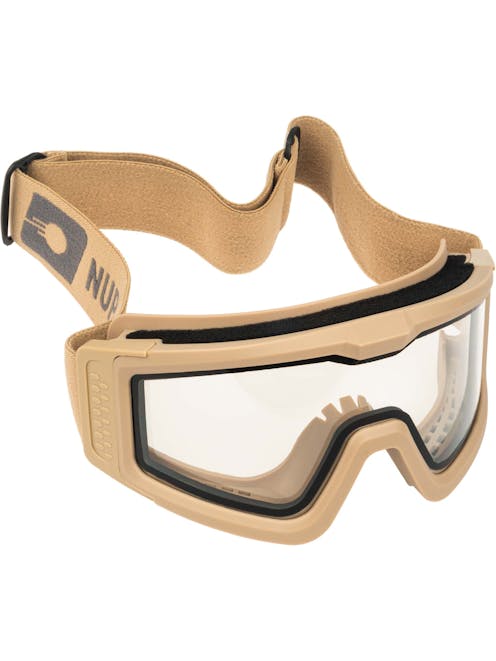 NUPROL Battle Visor Full Seal Goggles; Dual Lens