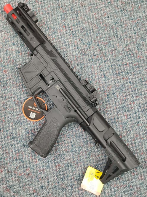 Evolution BY-103691 Ghost XS PDW EMR Carbontech ETS II Smart Airsoft Gun
