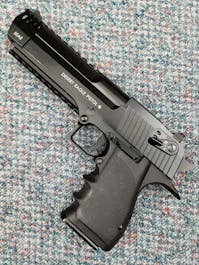 Cybergun BY-104446 Desert Eagle L6 .50AE CO2 GBB Pistol; FULL AUTO; Black