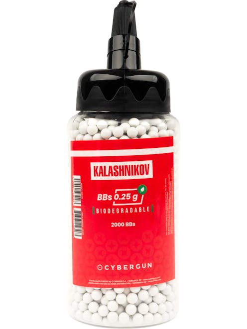 Cybergun Kalashnikov 0.25g BIO BBs; 2000rnd Bottle