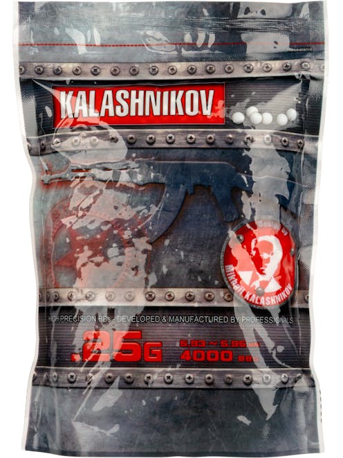 Cybergun Kalashnikov 0.25g BBs; 4000rnd Bag