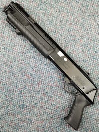 BO Dynamics BY-104440 FABARM STF 12 Short Initial Pump-Action Gas Shotgun; Black