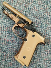 RAVEN BY-104481 R9A4 GBB Pistol; Tan
