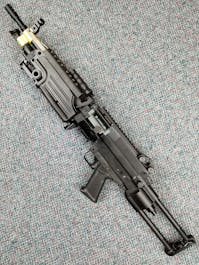 A&K BY-104478 M249 AEG - PARA Stock