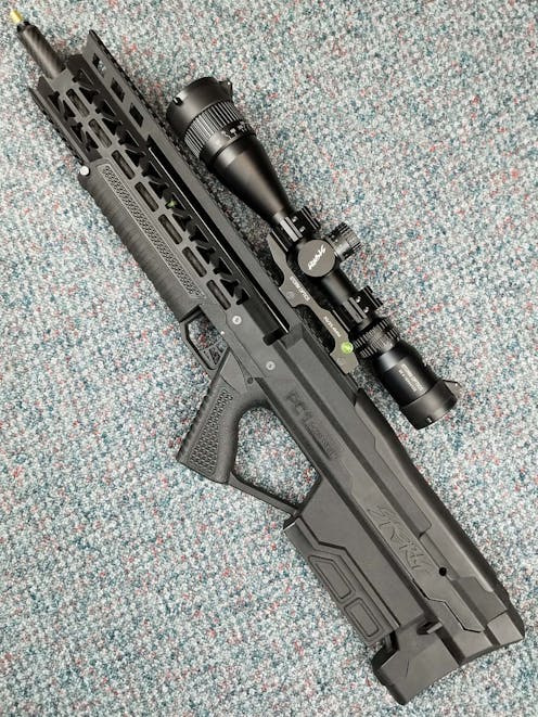 Storm Airsoft BY-104470 PC1 Electro-Pneumatic Bullpup Sniper Rifle; Deluxe Pack; Black