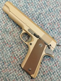 CYMA BY-104590 CM.123 1911 AEP Electric Pistol; Tan