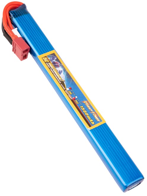 Giant Power 7.4V 1500mAh 25C LiPo Slim Stick Battery; Deans