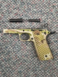 RAVEN BY-104777 Hydro Series 1911/MEU GBB Pistol; Railed; Multicam