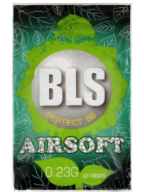 BLS 0.23g 6mm Perfect BIO BBs; 1KG Bag