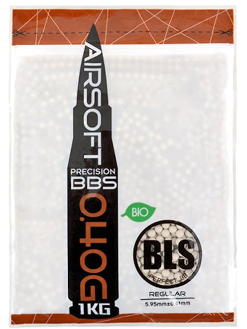 BLS 0.40g Airsoft Precision BBs; BIO