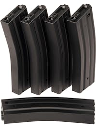 Specna Arms STANAG High-Cap Magazines for M4/AR-15 AEGs; 5-Pack
