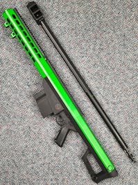 Lancer Tactical BY-101353 LT-20 M82 Spring Sniper Rifle; Black; PTT Green