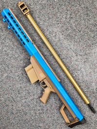 Lancer Tactical BY-103225 LT-20 M82 Spring Sniper Rifle; Tan; Blue