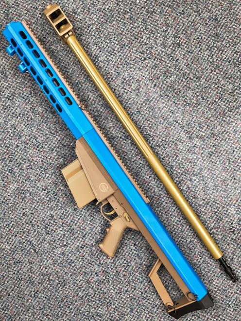Lancer Tactical BY-103225 LT-20 M82 Spring Sniper Rifle; Tan; Blue