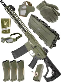 Delta Armory R15 FREYA™ Overtly Olive Airsoft Loadout