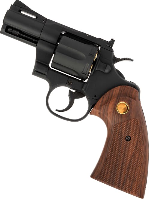 King Arms Python 2.5” Snub Nose NBB Gas Revolver