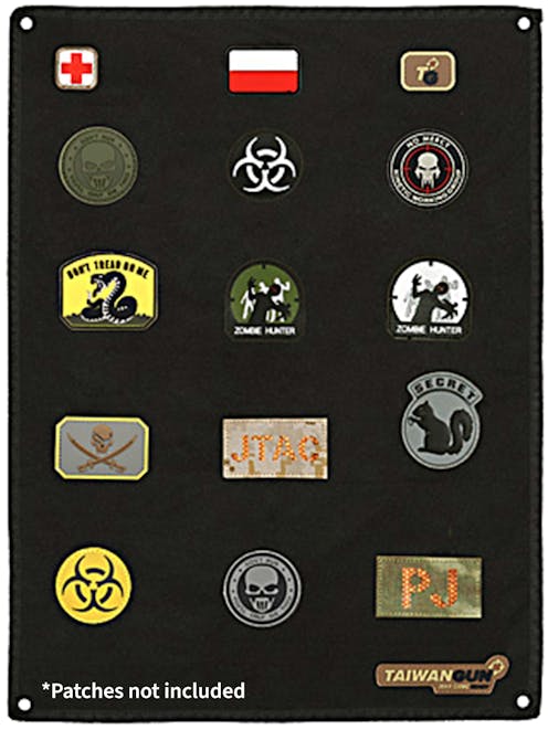 8Fields Tactical Velcro Patch Wall