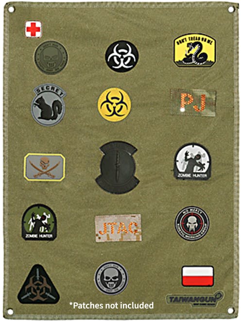 8Fields Tactical Velcro Patch Wall