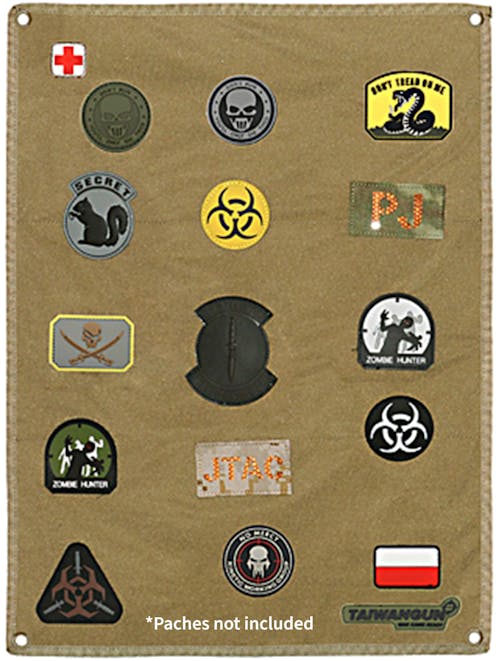 8Fields Tactical Velcro Patch Wall