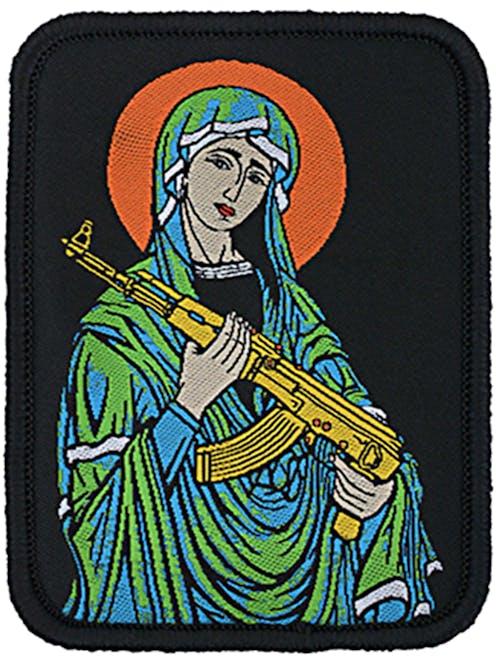 WaveCombat Morale Lady Embroidered Patch