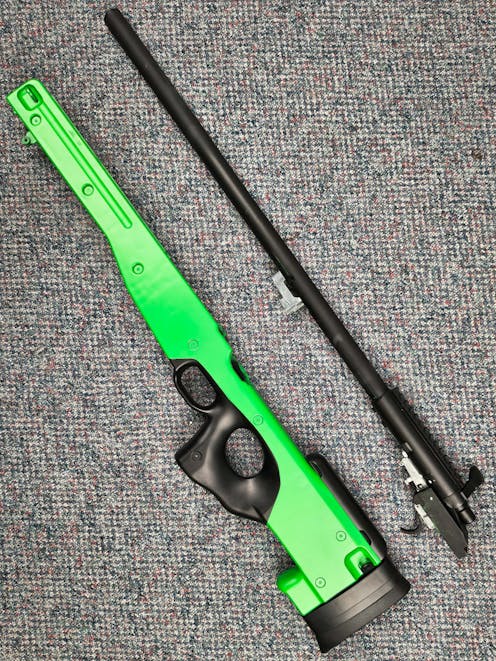 AGM BY-103921 002 L96 Bolt Action Sniper Rifle; PTT Green