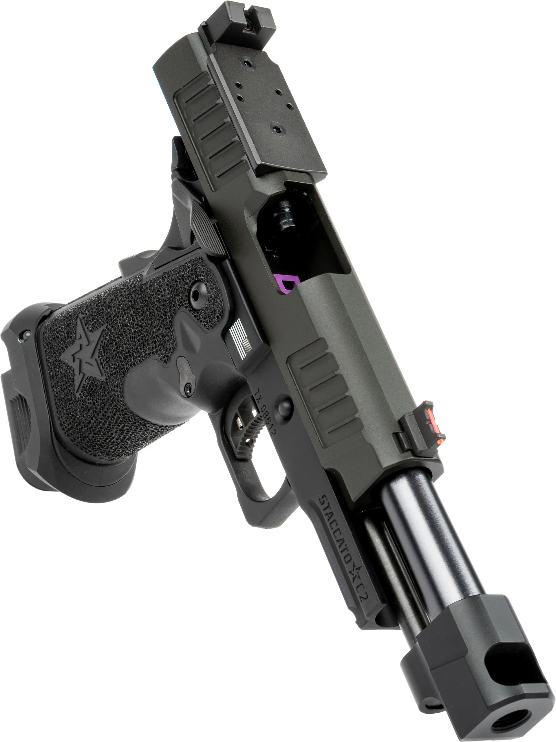 STACCATO C2 COMP 美品 R612-4 ハイキャパ マルイ EMG R612-4 STACCATO 2011 Hi-Capa C2 COMP GBB; Upgraded Version