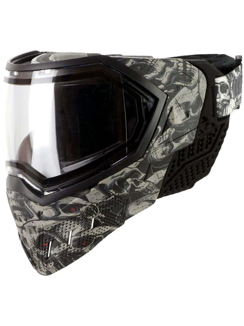 Empire EVS Skull Edition Full Face Airsoft Mask; Thermal Ninja/Clear Lens