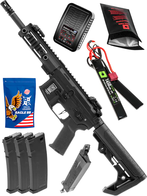 Specna Arms SA-F04-RL M4 AEG Beginner Bundle