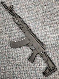 WELL PRO BY-105199 - WE09K AK-12 AEG Rifle w/AK-205 Stock - Advanced Version