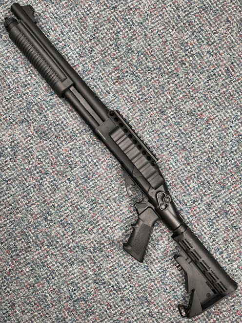 Golden Eagle BY-105138 - Type 870 M8873 Railed Tactical Gas Shotgun